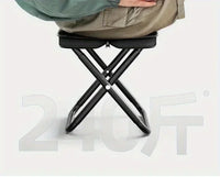 Portable folding stool, foldable hand-held camping stool, special folding stool for camping and fishing outdoors