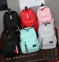 Korean Style Student Backpack – Large Capacity School Bag