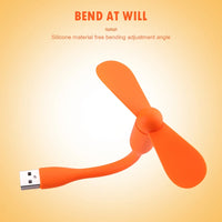 Mini USB Flexible Fan – Portable Cooling Fan for Laptop & Power Bank