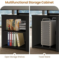 70.9" Executive Office Desk with Storage