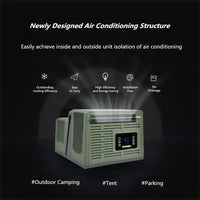 Outdoor Camping No Installation Mobile Air Conditioning Portable Parking Tent No Drainage Mini Refrigeration Air Conditioning
