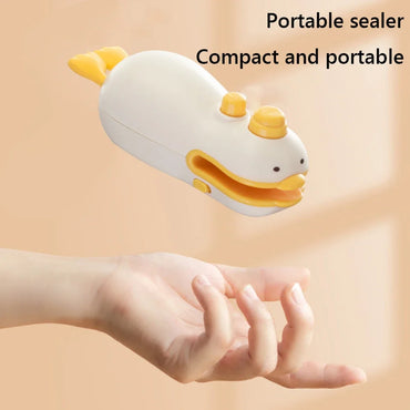 2-in-1 Mini Bag Sealer with Cutter & USB-C Rechargeable