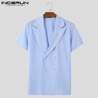 Men’s Striped Two-Piece Set