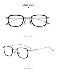 Titanium Eyeglass Frames – Ultra-Light Retro