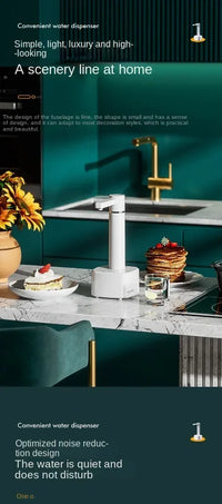 Smart Automatic Water Dispenser 3-gear USB Electric Water Pump With Stand Smart Water Bottle Pump Dispenser For Home Kitchen