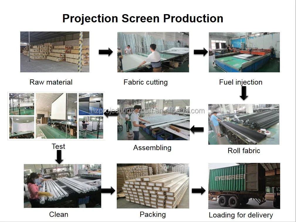 Projector ScreenPortable Movie Screen For Outdoor Indoor,4K 16:9 HD Foldable Wrinkle-Free Screen