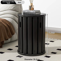 Stackable stool, modern dining table stool, natural wood, new Chinese style solid wood round stool