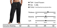 Men’s Casual Breathable Jogger Pants