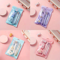 7pcs/set Cute School Supplies Gift Box - Durable and Diverse Stationery Set, Suitable for Students to Use