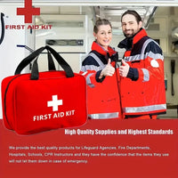 Portable Car First Aid Kit Travel Emergency Health Bag