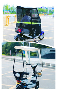 Electric Car & Motorcycle Canopy – Weatherproof Sun Shade