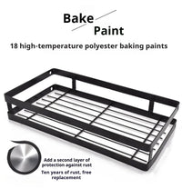 2-Layer Stainless Steel Kitchen Storage & Dish Rack
