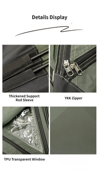 Collapsible Camping Windscreen Stove Wind-Resistant Outdoor