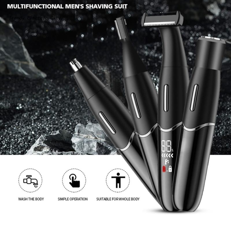 R9CD Pubic Hair Removal Trimmer for The Groin Epilator Safety Man Lady Shaving