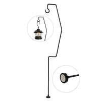 Camping Light Pole Stand Portable Folding Lantern Holder