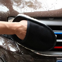 Soft Car Wash Cleaning Glove Automotive Care Towel