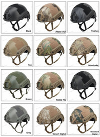 New Fast Tactical Airsoft Helmet – Camouflage ABS Protection
