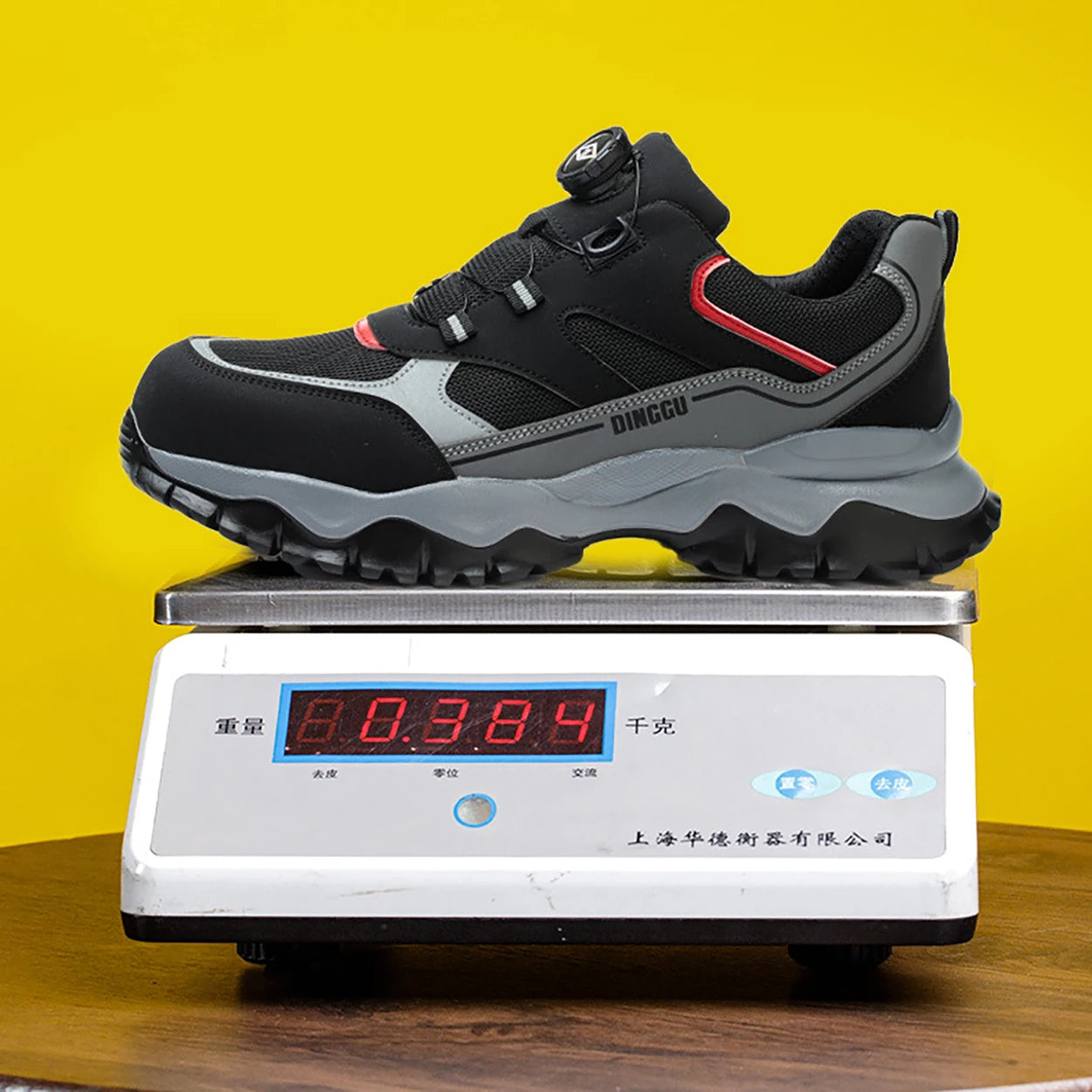 Men’s Steel Toe Safety Sneakers Anti-Smash Work Shoes