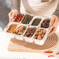 Multi-Grid Kitchen Spice Storage Box Sealed