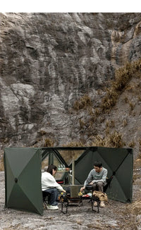 Collapsible Camping Windscreen Stove Wind-Resistant Outdoor