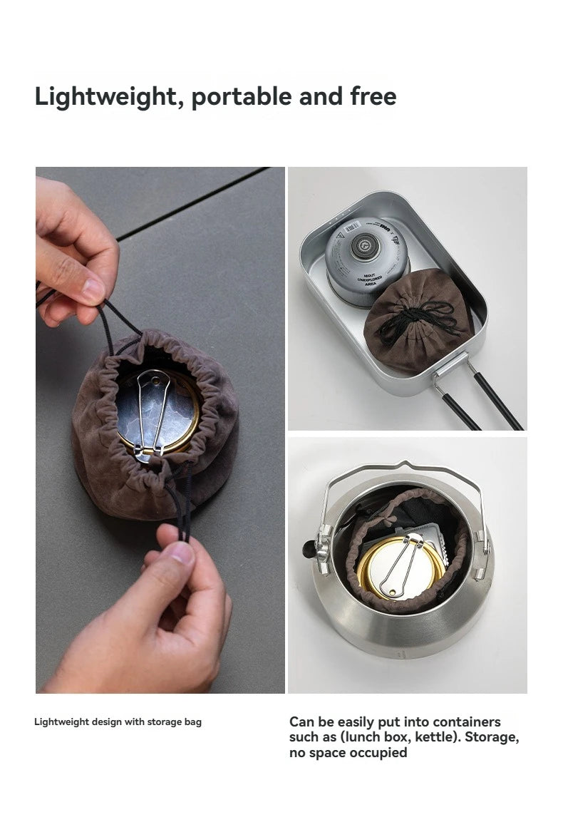 CAMPINGMOON Alcohol Stove Portable Outdoor Picnic Stove