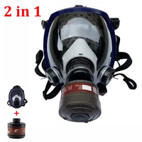 Full Face Gas Mask Respirator with Filter Protection