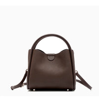 Women's Natural Cow Real Leather Shoulder Bag Ladies Retro Fashion Luxury Crossbody Bag Female Cowhide Commuter Handbag for Lady