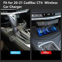 Fast Wireless Car Charger – For Cadillac CT4 2020-2021