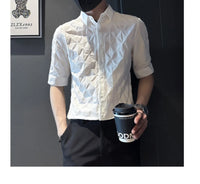 Men’s Business Casual Short Sleeve Shirt