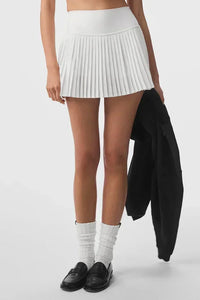 Women’s Tennis & Yoga Skirt – Pleated Quick-Dry Skort