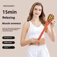 Thickened Massage Hammer Stick Shoulder Fitness Tapping Leg Back Neck Accessories Meridian Soft Silicone Slap
