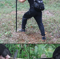 Outdoor Mountaineering Stick Multi Functional Self Defense Stick Car Mounted Tactical Mountain Camping Supplies Set Tools