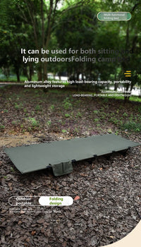 WANDERING TIME Camping bed, portable folding bed, camping travel backpack, hiking sleep bed, outdoor ultra-light small tent bed