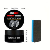 Car Interior & Exterior Care Kit – Wax & Renovation Paste 100g