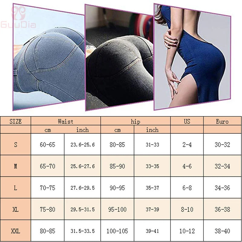 GUUDIA Padded Panties Butt Enhancer Shaper Briefs