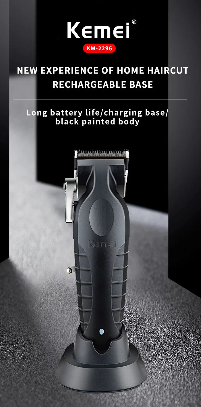 Professional Cordless Hair Clipper for Men – Rechargeable