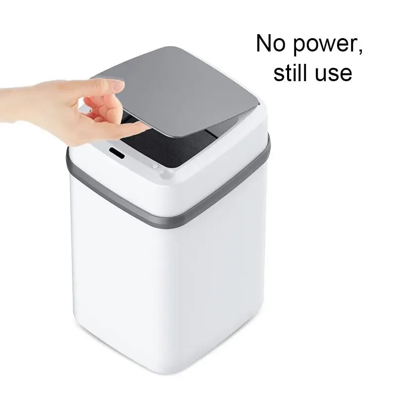 13L Smart Touch Trash Can for Kitchen & Bathroom