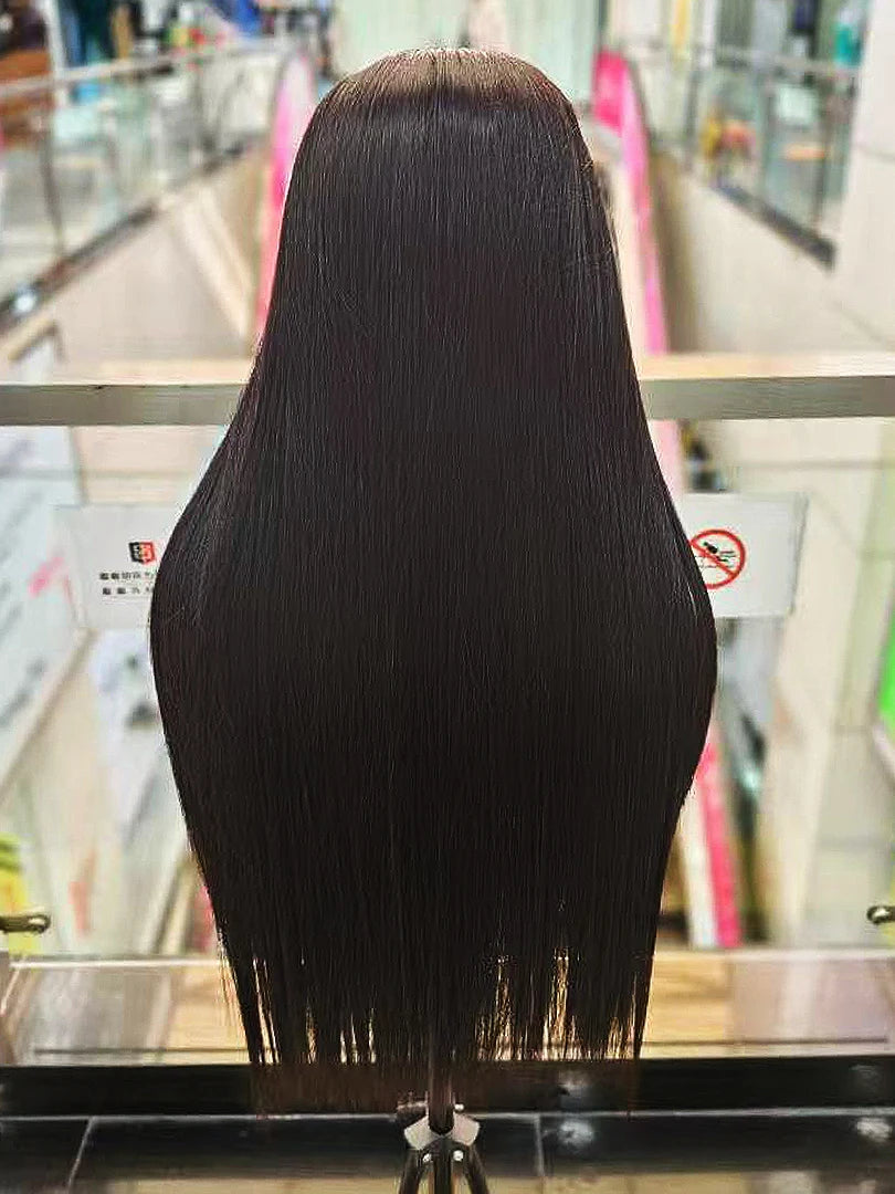 Raw Vietnamese Bone Straight HD Lace Wig – 12-30 Inch