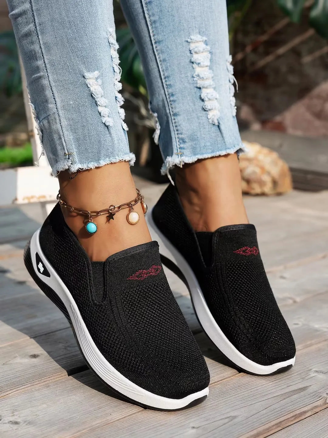 women's shoes, solid color soft women's single shoes