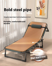 GIANXI Portable Rollaway Recliner Bed for Camping