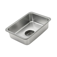 Stainless Steel Camping Sink Camping Table Sink Basin for Picnic Camping RV