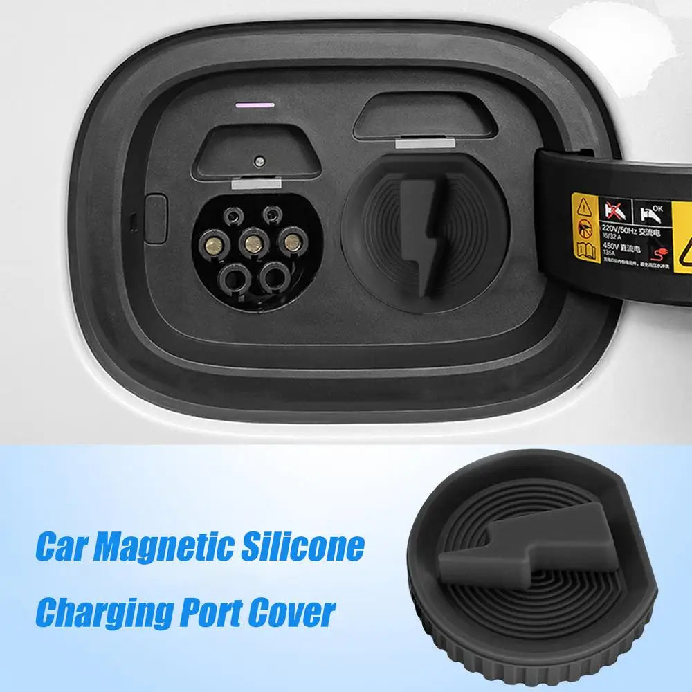 Car Charging Port Dust Plug Waterproof Silicone Cover