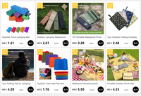 Foldable Waterproof Camping Sleeping Pad Picnic Mat