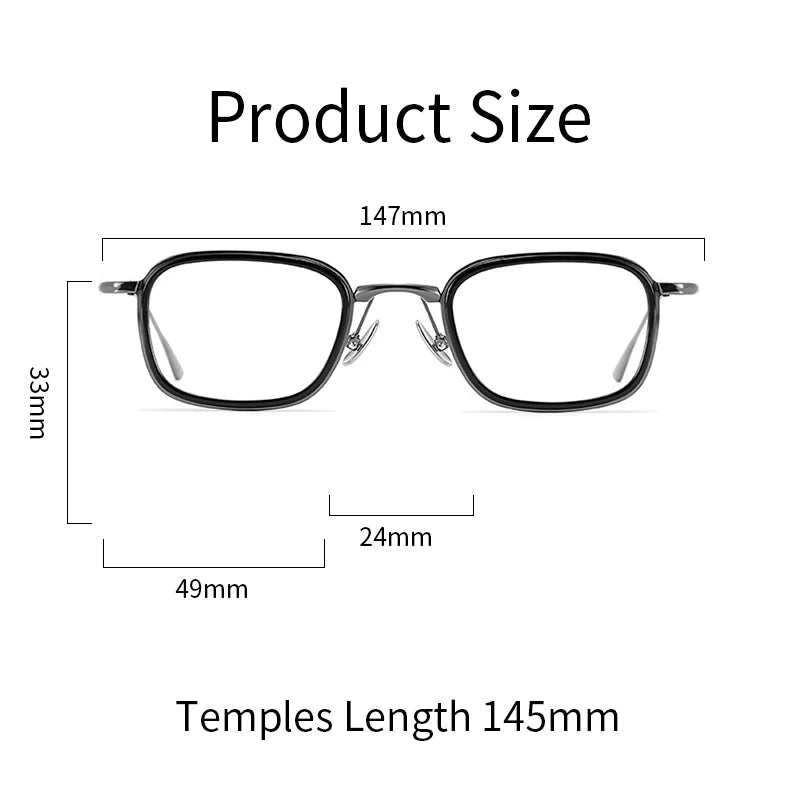 Titanium Eyeglass Frames – Ultra-Light Retro