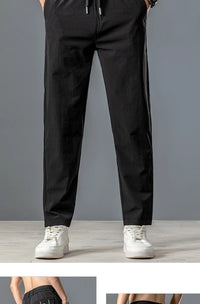 Men’s Ice Silk Stretch Business Casual Pants