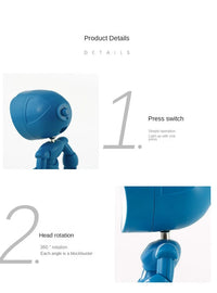 Magnetic Touch Dimming Bedside Lamp with Charger