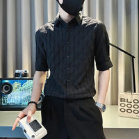 Men’s Business Casual Short Sleeve Shirt