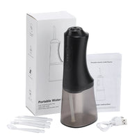 Portable Oral Irrigator Water Flosser + Electric Toothbrush Rechargeable Dental Water Jet Teeth Cleaning Whitening Oral Care Set