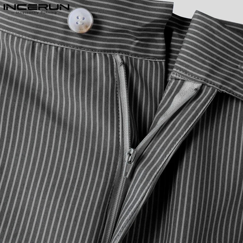 Men’s Striped Two-Piece Set