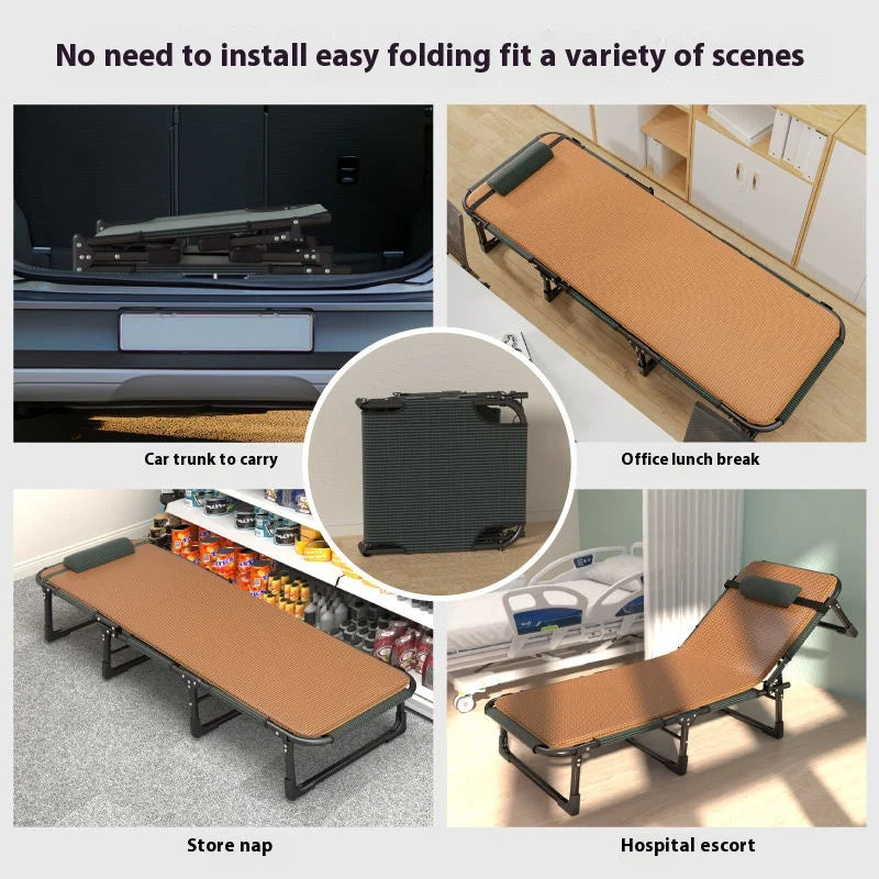 GIANXI Portable Rollaway Recliner Bed for Camping